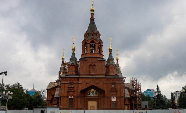 Храм Александра Невского в городе Кемерово