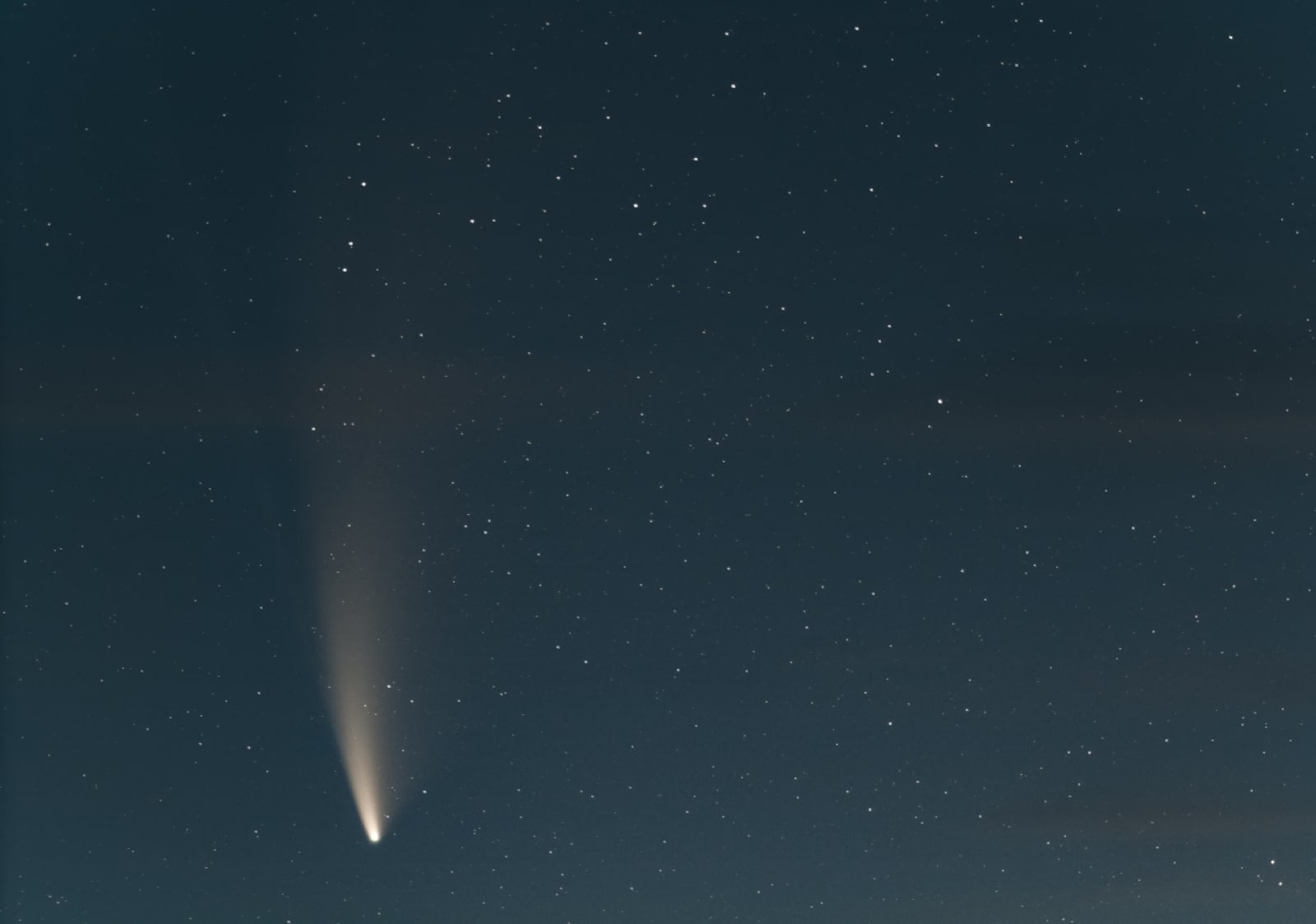Комета С/2020 F3 NEOWISE. Автор фото Яков Зайченко 
