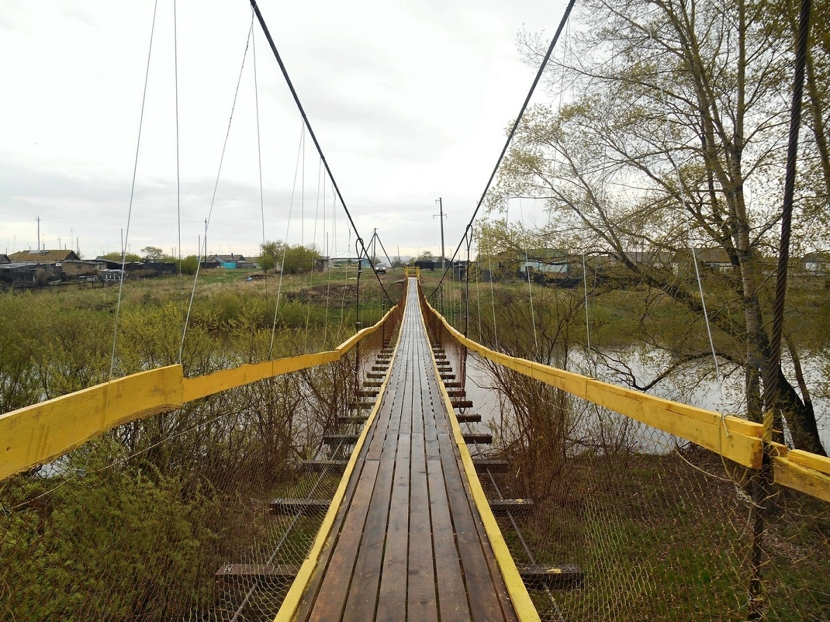 подвесной мост в пензе