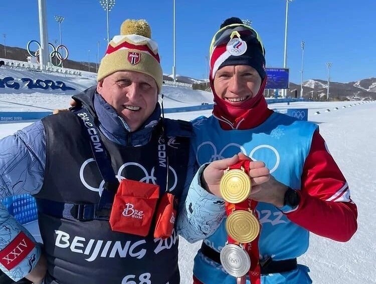 Юрий и Александр на Олимпиаде в Пекине