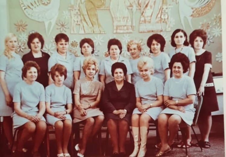 Коллектив магазина, 1973 год