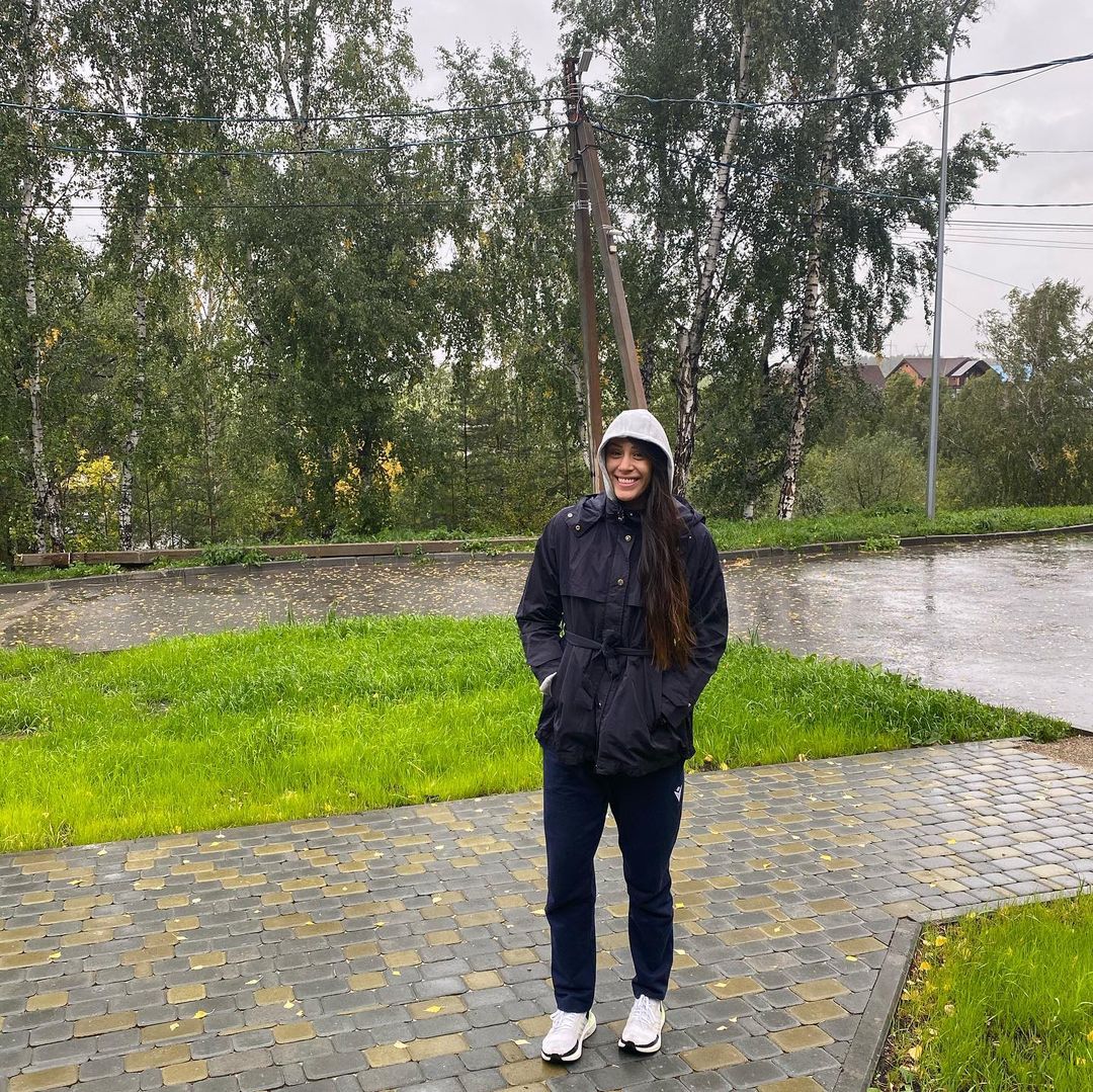 Андреа приехала в Челябинск ещё в сентябре