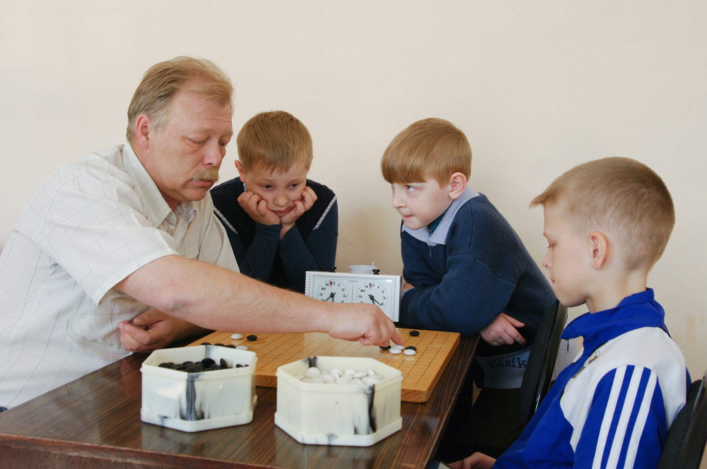 Дмитрий Смирнов с учениками