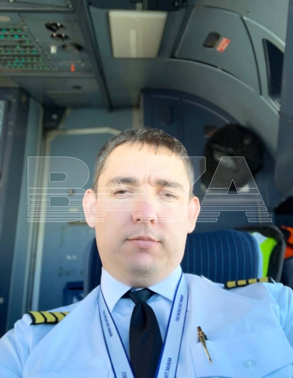 Капитан воздушного судна Сергей Белов 